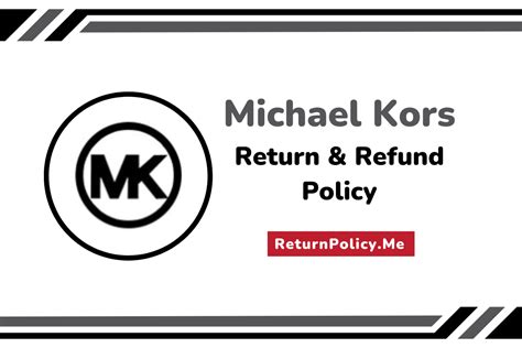 michael kors warranty watch|michael kors outlet refund policy.